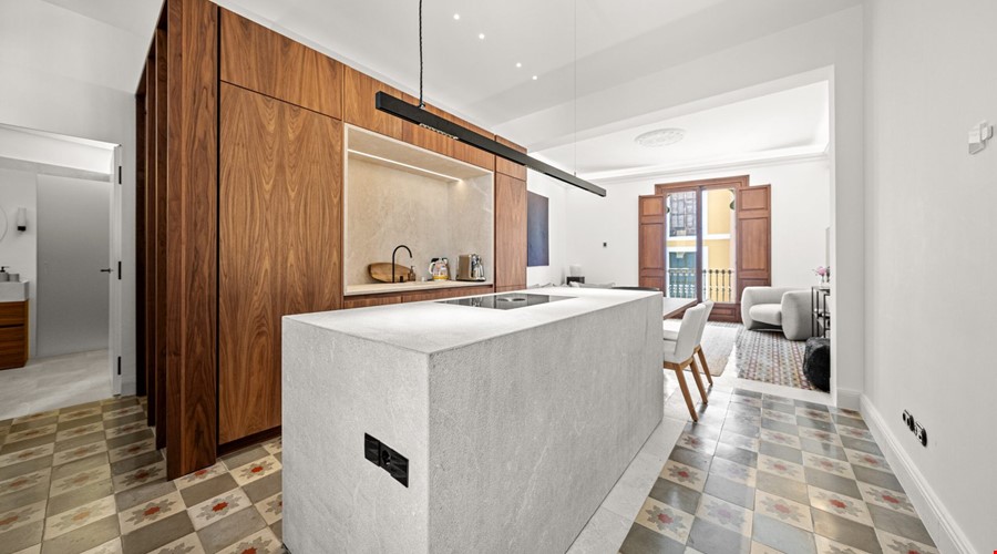 Elegant renovated heritage apartment with soaring ceilings in Palma