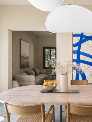 Three-bedroom design-led apartment with private loggia and historic charm in palma