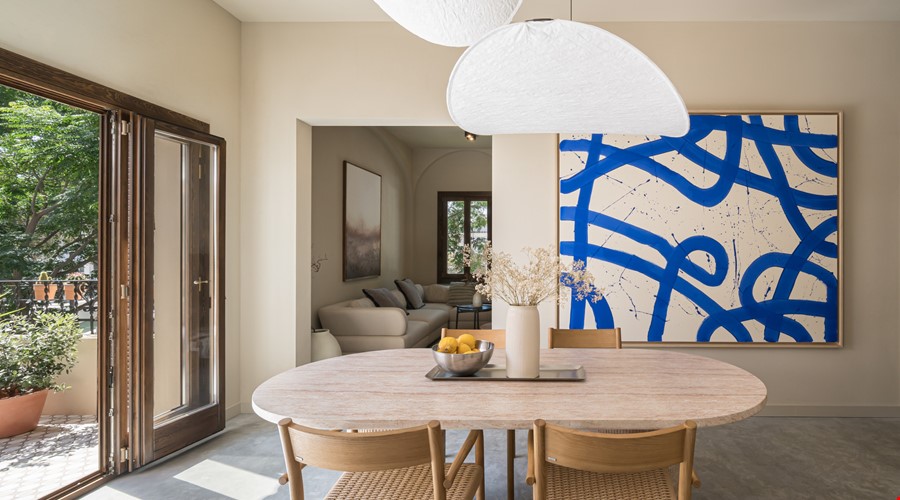 Three-bedroom design-led apartment with historic charm in Palma