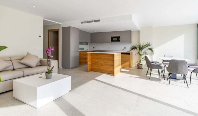 Elegant coastal retreat with pool and garden in portals nous