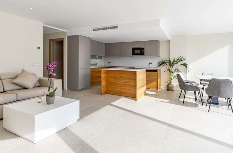 Elegant coastal retreat with pool and garden in portals nous