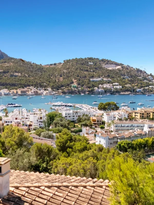 Mediterranean sea view villa with guest accommodation for sale in port d’andratx
