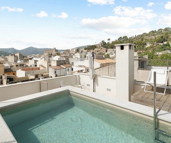 Sustainable passive house townhouse for sale in pollensa