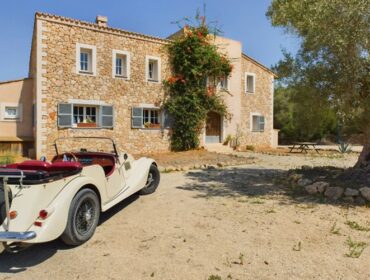 Sustainable four-bedroom stone finca with mountain vistas for sale in algaida