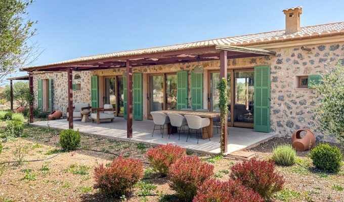 Modern architectural villa for sale in artà