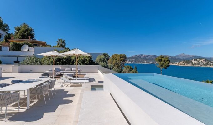 Architectural masterpiece with dual pools and panoramic vistas for sale in santa ponsa
