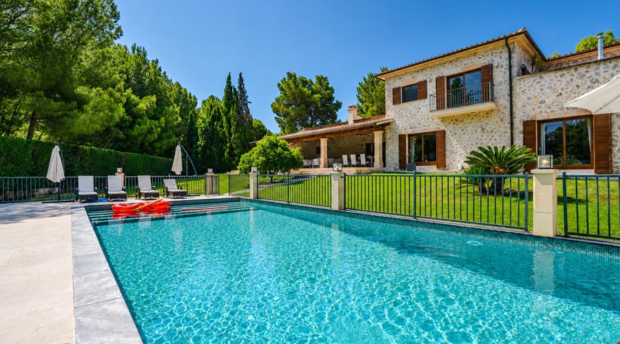 Grand mediterranean estate with private sauna and outdoor kitchen in santa ponsa