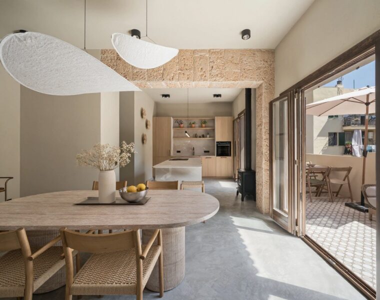 Three-bedroom design-led apartment with historic charm in palma