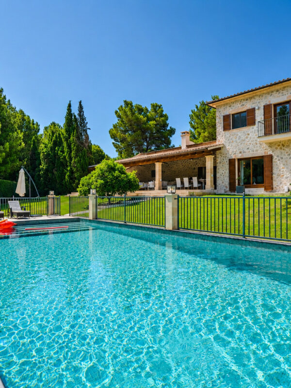Grand mediterranean estate with private sauna and outdoor kitchen in santa ponsa