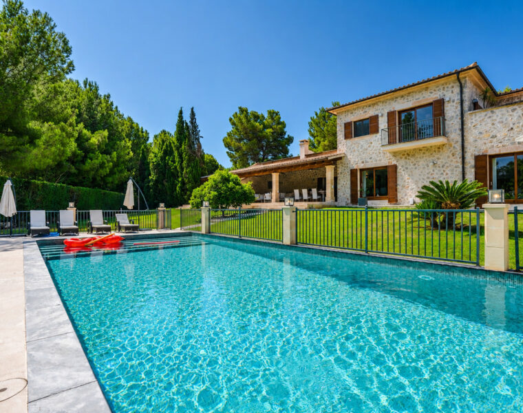 Grand mediterranean estate with private sauna and outdoor kitchen in santa ponsa
