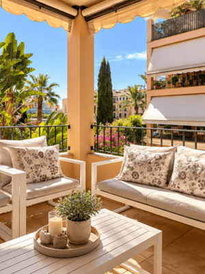 Spacious coastal residence with extensive amenities for sale in portixol