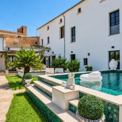 Grand historic manor with private ballroom and wellness spa near santa maría del camí