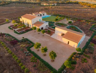 Grand mediterranean estate with private vineyard and wellness house for sale in llucmajor