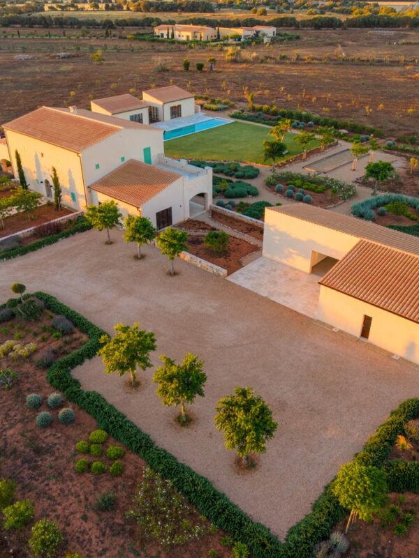 Grand mediterranean estate with private vineyard and wellness house for sale in llucmajor