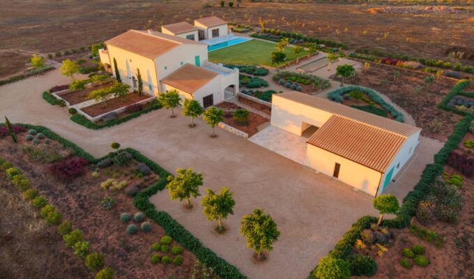 Grand mediterranean estate with private vineyard and wellness house for sale in llucmajor
