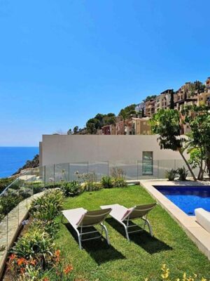 Exquisite contemporary villa with premium interiors and private pool in port d'andratx