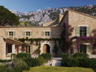 Historic mountain estate with expansive grounds and traditional olive mill for sale near alaró