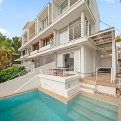 Contemporary townhouse with private pool and harbour views for sale in port d’andratx