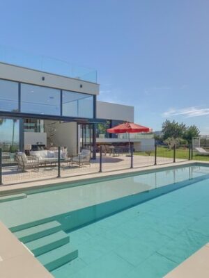 Modernist architectural villa with panoramic vistas for sale near bunyola