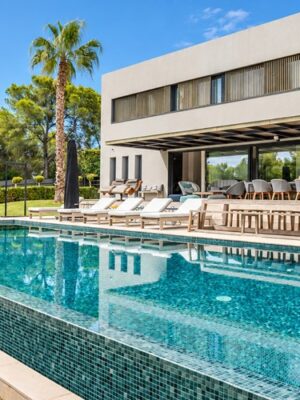 Contemporary six-bedroom sanctuary bordering nature in santa ponsa